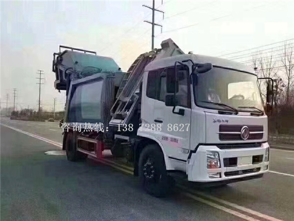 东风天锦分捡垃圾运输车